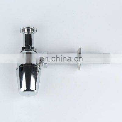 Sliver Chrome ABS plastic siphon bottle trap