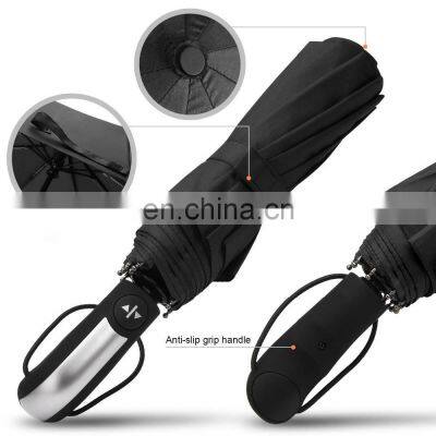 Wind Resistant Folding Automatic Car Umbrella Shade Car Umbrella Automatic Rain Women Auto Luxury Big Windproof Umbrellas For photo-2