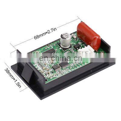 DL85 AC100-300V 10-100HZ Dual Display Voltage Frequency Meter LED Voltmeter HZ Meter Detector AC Meter photo-4