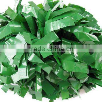Wet Look Kelly Green Pom Poms