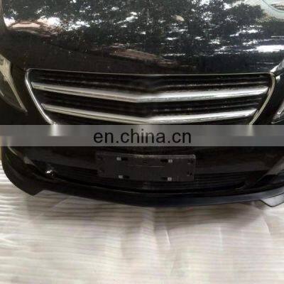 Black PU W447 Front Lip for Mercedes Benz Vito Class W447 V250 16-18