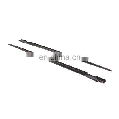 JCSportline Carbon Fiber Side Skirts Extension for Porsche Panamera 971 4S Hatchback 4-Door 2017-2019 photo-2