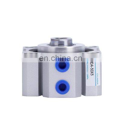 Factory Direct Supply SDA Series Thin Body Large Bore Aluminum Alloy Short Stroke Pneumatic Compact Air Cylinder