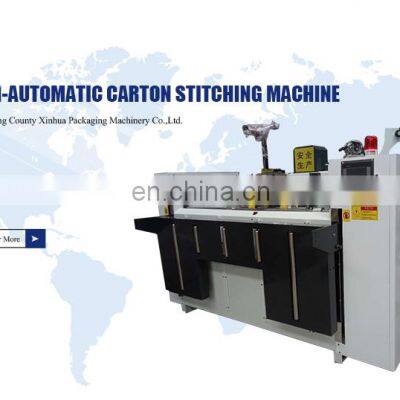 Semi Automatic Carton Box Stitching Machine photo-3