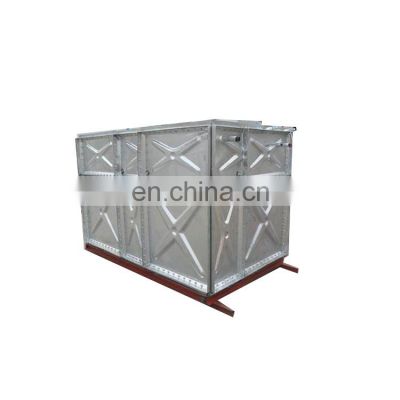 5000l square galvanized water storage steel tanks