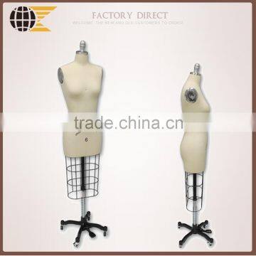 female dress form mannequin LDF-06 with Collapsible Shoulders