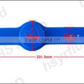 RFID Bracelet Rfid Reader Pulsera Silicone Bands Rfid Wristband Logo and Character Printing photo-6