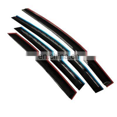 Car Exterior Accessories  Window Visor Chrome Door Rain Sun Visor chrome vent visors window deflectors