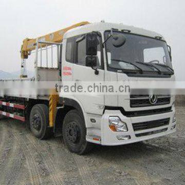 Dongfeng 6x2 telescopic boom truck mounted crane