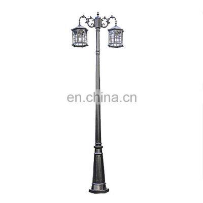 Outdoor Retro European Style Waterproof 220V E27 Lot Street Light 60W 90W 120W LED Street Pole Lighting