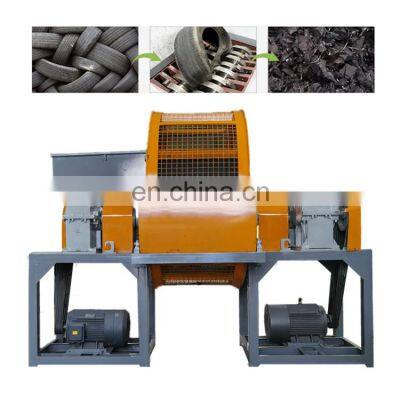 Home Use Iron Scrap Steel Scrap Double Shaft Shredder Machine photo-3