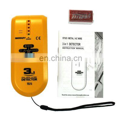 Allosun TS73 3 in 1 New Wall Wood Detector Stud Finder Wall Scanner Metal Detector Tools Wire Detector photo-4