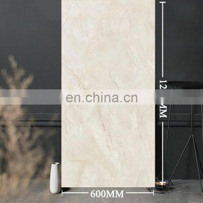 Cheap glazed wall floor ceramic 600*1200mm polished full body porcelain tile