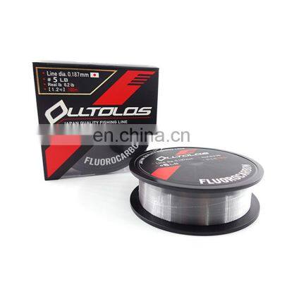 Fluorocarbon fishing line 100m JapanYGK OLLTOLOS N270 100M Fluorocarbon line strong strength