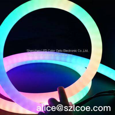 Flex Led Neon Lights  Full Color Digital Smart Factory Silicone LC8812b Адресуемые 5050 RGB