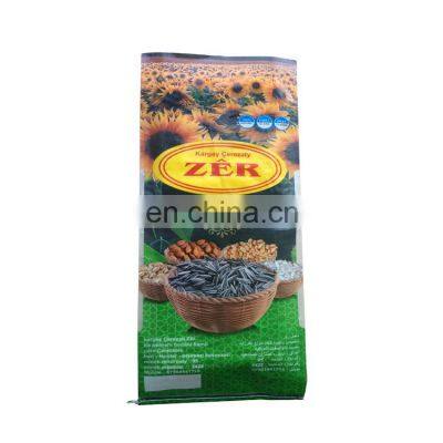 10kg 15kg 20kg 25kg Agricultural bopp laminated pp woven sunflowers /corn seeds packaging sack bag