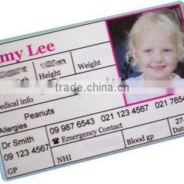 plastic--PHOTO--- ID card