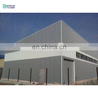 easy to build prefabricate steel structure warehouse/metal building frame steel structure shed