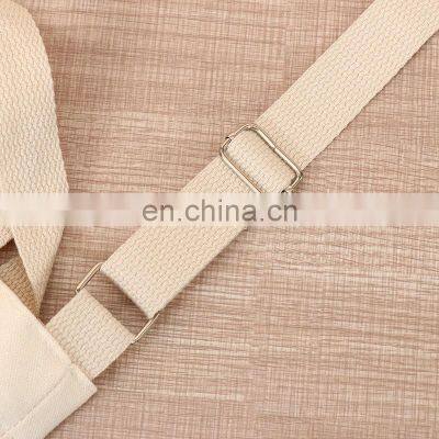 Custom Bolsa Para Mujer Sling Side Cross Bag 2022 Wholesale Promotion Canvas Crossbody Tote Messenger Bag photo-2