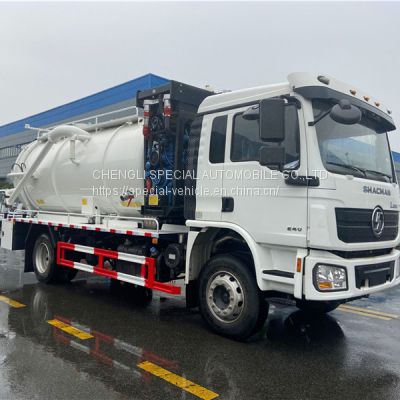 15000L sewage treatment vehicle also has high-pressure dredging function