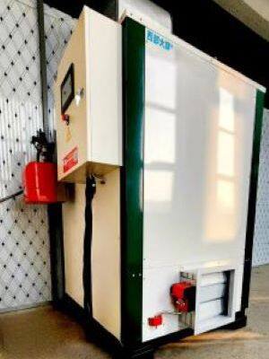 TL-3 model Direct burning furnace with lower Inlet and upper outlet