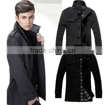 wholesale long wool coats/designer long coats/winter season wool long coats/custom design long coats