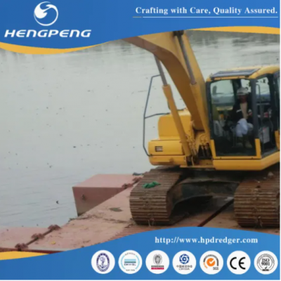 Multi-Functional Excavator Modular Floating Platform Barge for Diverse Needs