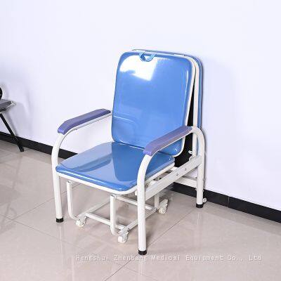 Zhenbang Dual purpose nursing chair and bed, multifunctional single person portable folding chair, hospital nursing bed, nap chair