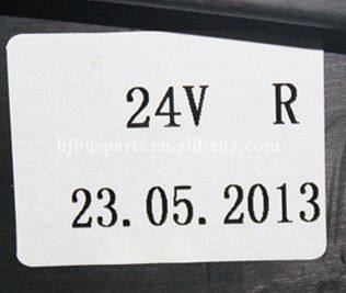 Guangzhou Bus Spare Parts Headlamp HJQ-01-3011-RH Replacement Front Light For Golden Dragon Bus photo-2