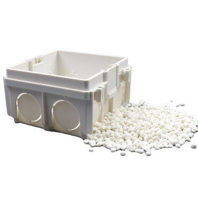Plastic Boxes Conduit Fitting PVC Electrical Junction Switch Box for Electrical Wiring Box Granulated PVC Pellets Price photo-2