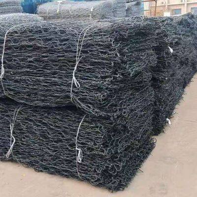 Galvanized PVC Coated Gabion Mesh 80mm Aperture 2.7mm Wire Diameter photo-2