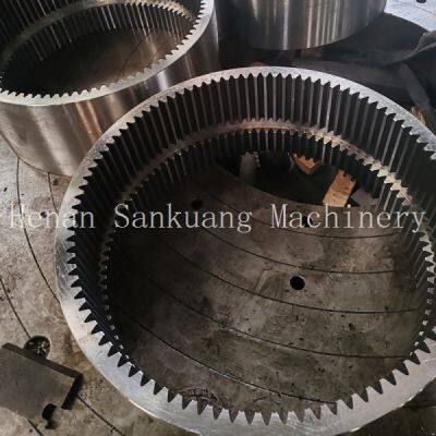 Customized Ring Gear Internal Ring Gear With DIN 5480 Standard for Power Transmission photo-2