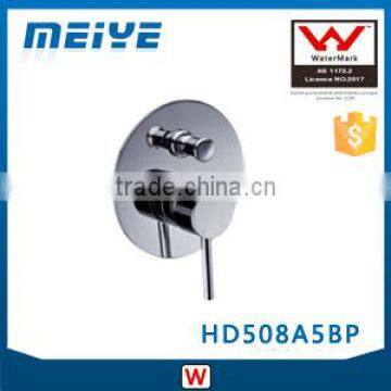 HD508A5BP 35mm Watermark Australian Standard Shower Mixer with diverter Round Style Wall Mount Bathroom Faucet Control