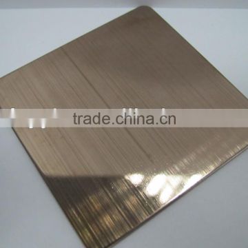 titanium coating decorative stainless steel sheet