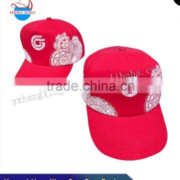 customized special design 5-panel sublimation printed cap baseball cap