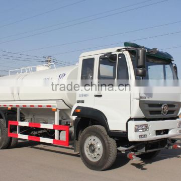 2015 new style howo 336hp 4*2 11 cbm water sprinkler water tank truck made in china