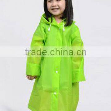 Plastic Schoolbag Rain Coat For Kids