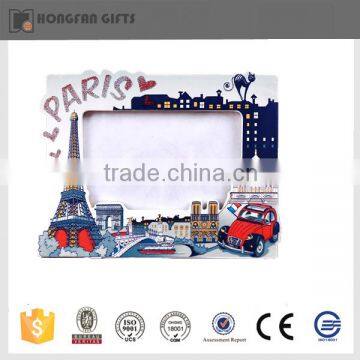 Hot sale resin souvenir photo frame