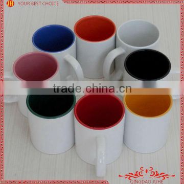 sales promotion A grade 11oz.inner colour mugs for sublimation printable