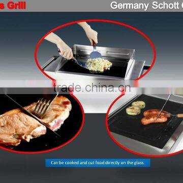 Electric Glass Grill GS CE CB ROHS LFGB