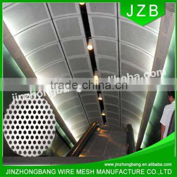 Decorative facade panel perforated metal mesh,PVC sheet perforated metal mesh, aluminum perforated metal me