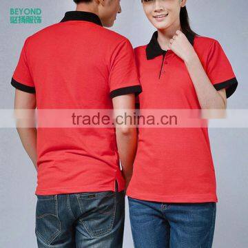 wholesale bulk red blank polo shirt