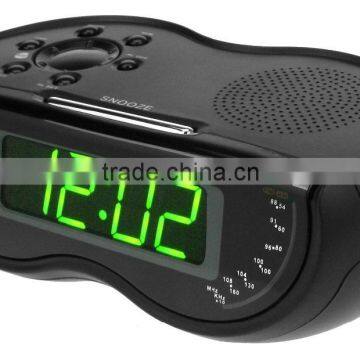 Stylish Stream Designed Table Desktop Alarm Clock Radio photo-2