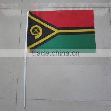 wholesale hand national flag in Vanuatu design