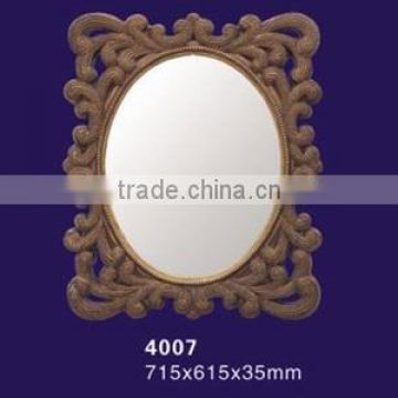 PU decor for home polyurethane decoration product high quality PU frame mirror