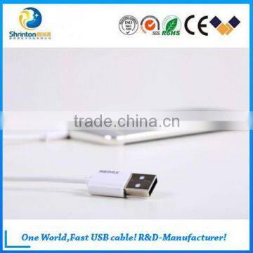 Wholesale Hot sellling USB Male to Micro USB Male Flat Charging and Date Cable