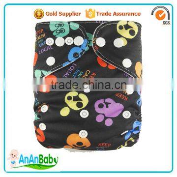 JCTrade leak guard cloth diaper fabric with microfiber insert