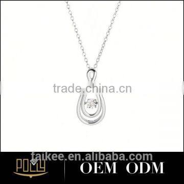 Classic Heart Rose Gold Wholesale Essential Oil Diffuser Necklace