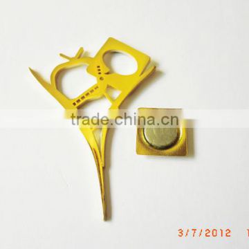 Multifunctional pvc pin badge