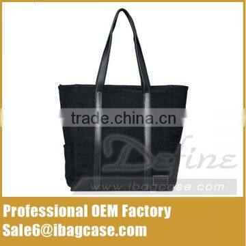 2016 Fashion 15.6 Inches Canvas Shoulder Bag Women photo-3